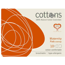 Photo of Cottons Heavy Maternity Pads With Wings 10pk
