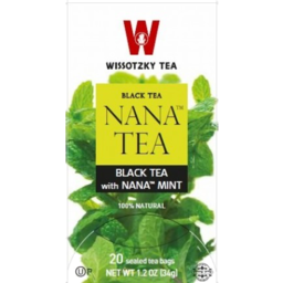 Photo of Wissotzky Black Tea With Nana 20 Bags