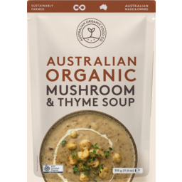 Photo of Australian Organic Food Co - Mushroom & Thyme Soup 330g