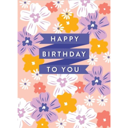 Photo of Henderson Greetings Card Mini Birthday Floral