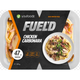 Photo of YouFoodz Fuel'd Chicken Carbonara 426g