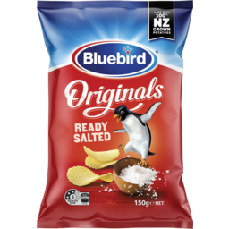 Photo of Bluebird Originals Potato Chips Ready Salted 150g