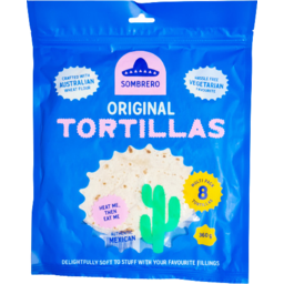 Photo of Sombrero Original Tortillas 8 Pack