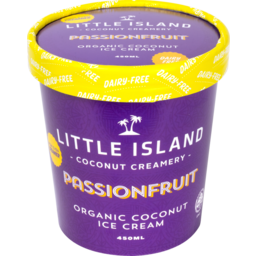 Photo of Little Island Organic Coconut Ice Cream Passionfruit