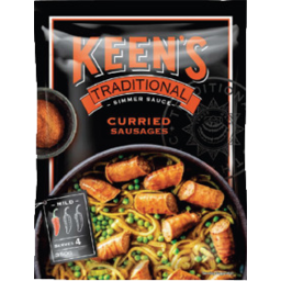 Photo of Keens Traditional Curried Sausages Simmer Sauce