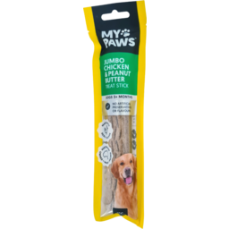 Photo of My Paws Jumbo Chicken & Peanut Butter Stick 1 Pack