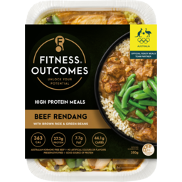 Photo of Fitness Outcomes Beef Rendang With Brown Rice & Green Beans