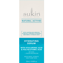 Photo of Sukin Natural Actives Hydrating Serum With Hyaluronic Acid & Polyglutamic Acid
