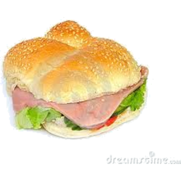 Photo of Ham & Salad Roll