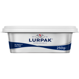 Photo of Lurpak Spreadable Danish Butter Slightly Salted 250g