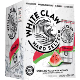 Photo of White Claw Watermelon Seltzer Can