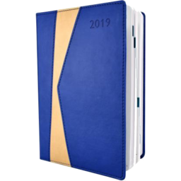 Photo of 2021 Diary:1 Day N/S W/Pen & Elastic - Blue