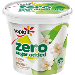 Photo of Yoplait Zero Sugar Added Vanilla Yoghurt 1kg