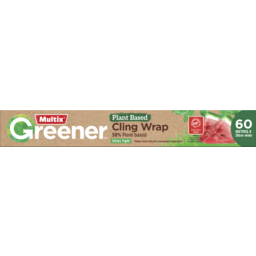 Photo of Multix Greener Plant Based Cling Wrap 60m X 30cm