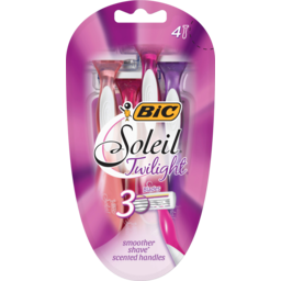 Photo of Bic Soleil Twilight 3 Blades Disposable Razor 4 Pack