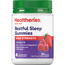 Photo of Healtheries High Strength Gummies Restful Sleep 50 Pack