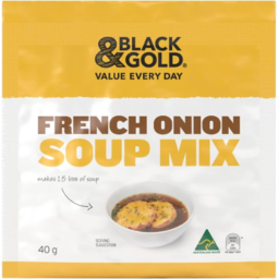 Photo of Black & Gold Soup French Onion 40gm