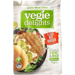 Photo of Vegie Delights 100% Meat Free Classic Not Burger 300g