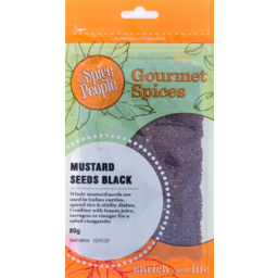 Photo of Spice People Whole Black Mustard Seeds 80g