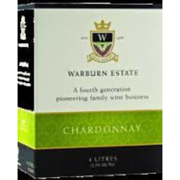 Photo of Warburn Premium Chardonnay Csk 4l