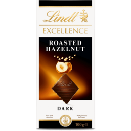 Photo of Lindt Excellence Chocolate Roasted Hazelnut 100g