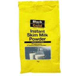 Photo of Black & Gold Milk Pdr Inst Skim 1kg