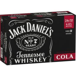 Photo of Jack Daniels & Cola Can Ctn