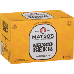 Photo of Matsos Mango Beer Carton