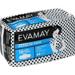 Photo of Evamay Pads Thick Wings Regular 16 Pack