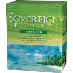 Photo of Sovereign Point Crisp Dry White Cask