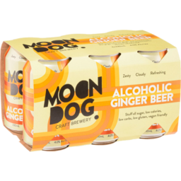 Photo of Moon Dog Alcoholic Ginger Beer 6x330ml