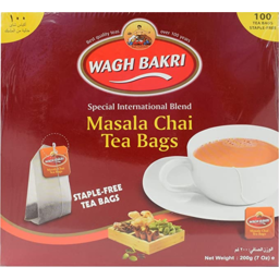 Photo of Wagh Bakri Masala Tea Bags - 100pcs