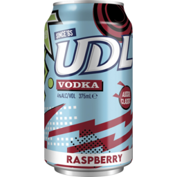 Photo of Udl Vodka Raspberry 4% 375ml