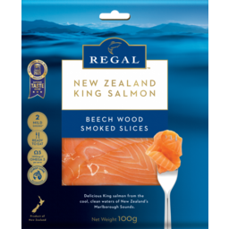 Photo of New Zealand King Salmon Regal Classic Cold Smoked Salmon Slices 100g