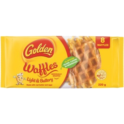 Photo of Golden® Light And Buttery Waffles 220g