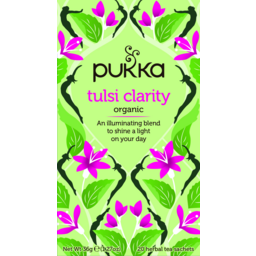 Photo of Pukka Tulsi Clarity Organic Tea Bags