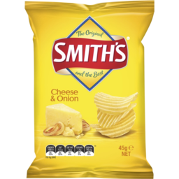 Photo of Smiths Cheese & Onion Crinkle Cut Chips