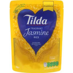 Photo of Tilda Plain Jasmine Rice 250g