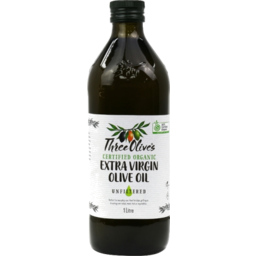 Photo of Three Olives Unfiltered Organic Extra Virgin Olive Oil