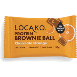 Photo of Locako - Protein Brownie Ball Choc Orange 30g