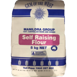 Photo of Manildra Self Raising Flour 5kg