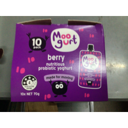 Photo of Moogurt Yoghurt Suckies Berry 10 Pack x