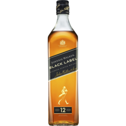 Photo of Johnnie Walker Black Label 12 Year Scotch Whisky Bottle