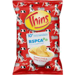 Photo of Thins Chip Sweet Chilli & Sour Cream