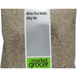 Photo of The Market Grocer White Chia Seeds 250gm