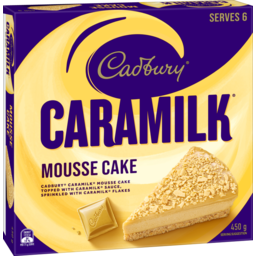 Photo of Cadbury Mousse Cake Caramilk 450g