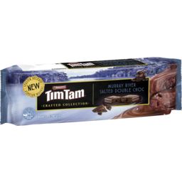Photo of Arnott's Tim Tam Crafted Chocolate Biscuits Murray River Salted Double Choc