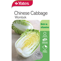 Photo of Yates Chinese Cabbage Wombok Seed Packet