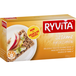 Photo of Ryvita Sesame Rye Crispbread 250g