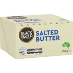Photo of Black & Gold Butter Salted 500g 